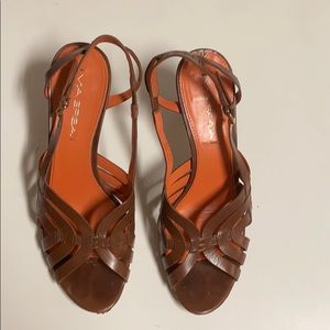 Brown Via Spiga heels